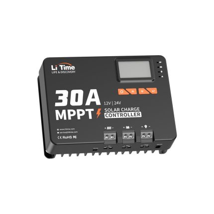 30A MPPT 12V/24V Solar Charge Controller Bluetooth integrated