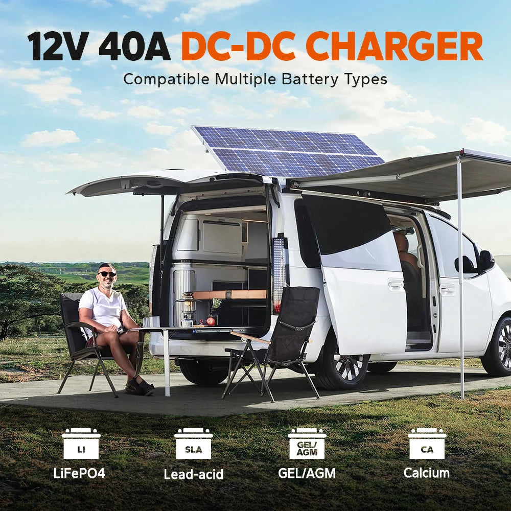 LiTime12V40ADCtoDCBatteryChargerfitfor12VLiFePO4_Lead-Acid_SLA_Gel_AGMandCalciumBatteries.3-StageChargerforWideRangeApplication_RVs_BoatsandYachts.7